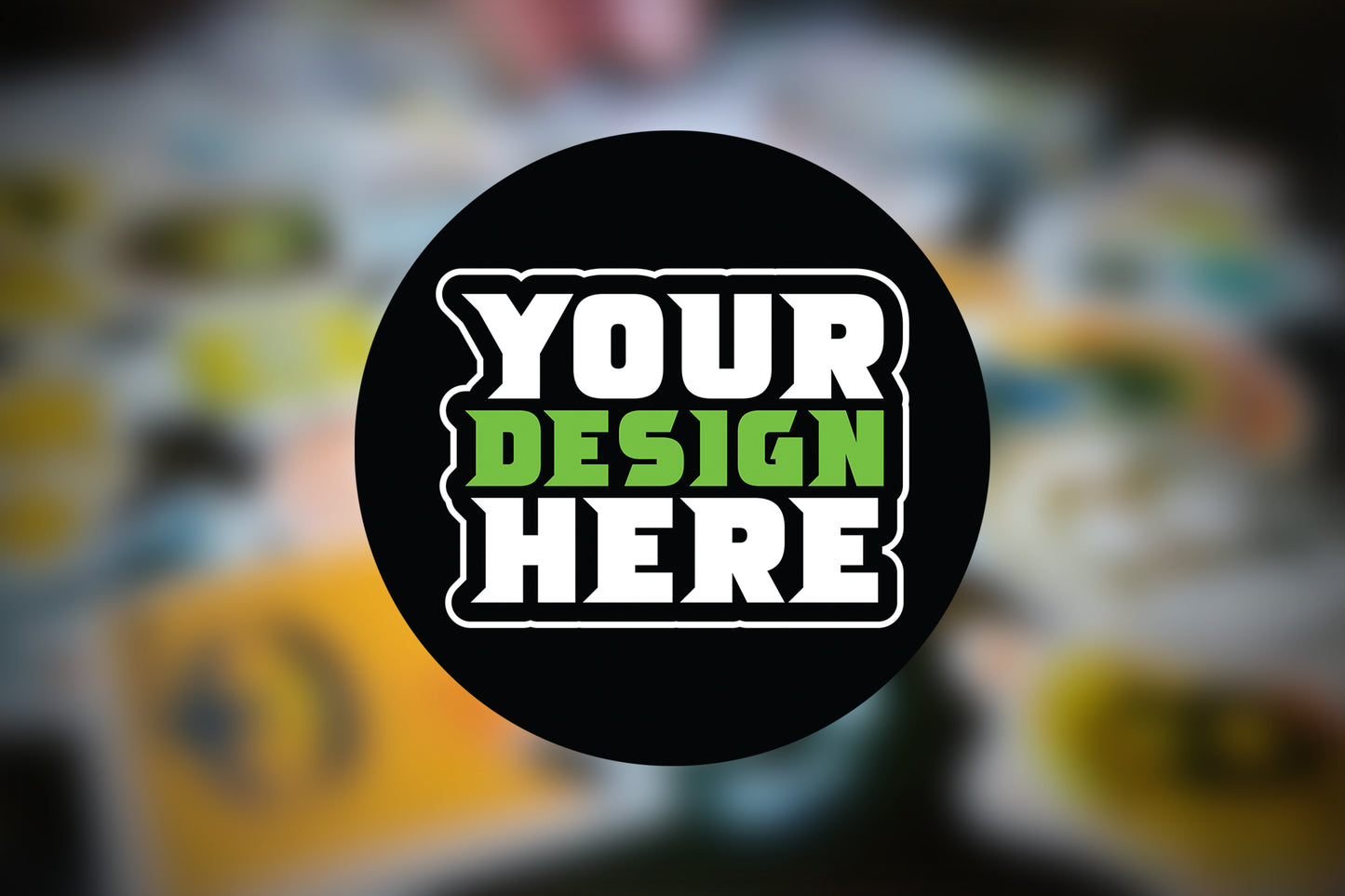 InstaProof Circle Stickers