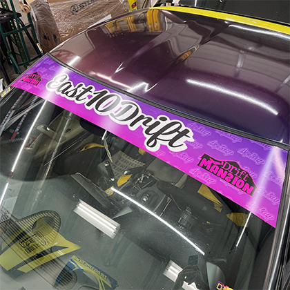 Custom Windshield Banner