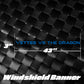 Vettes Vs. The Dragon Windshield Banner