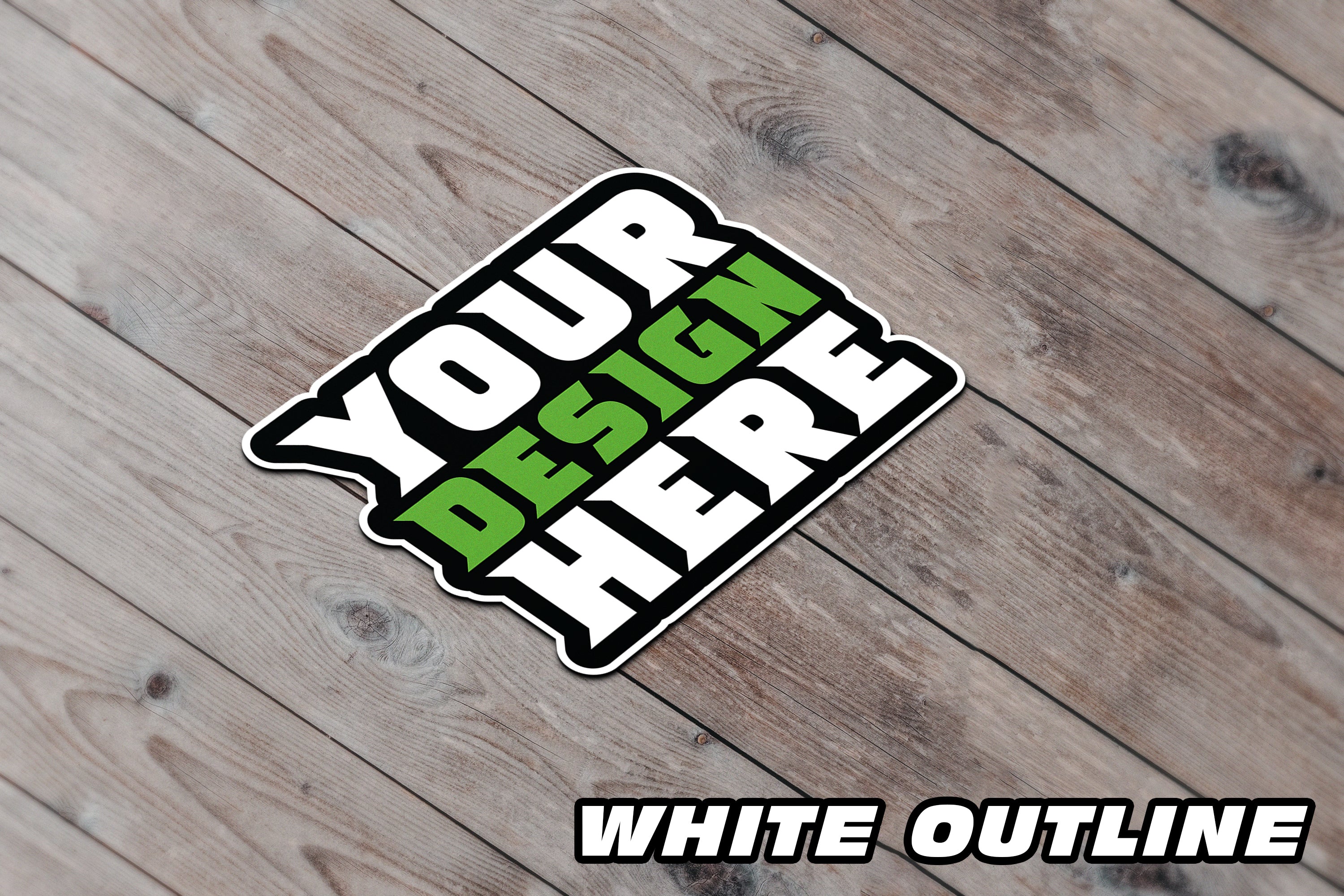 Contour Cut Stickers – Stikcky Prints Co.