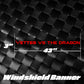 Vettes Vs. The Dragon Windshield Banner